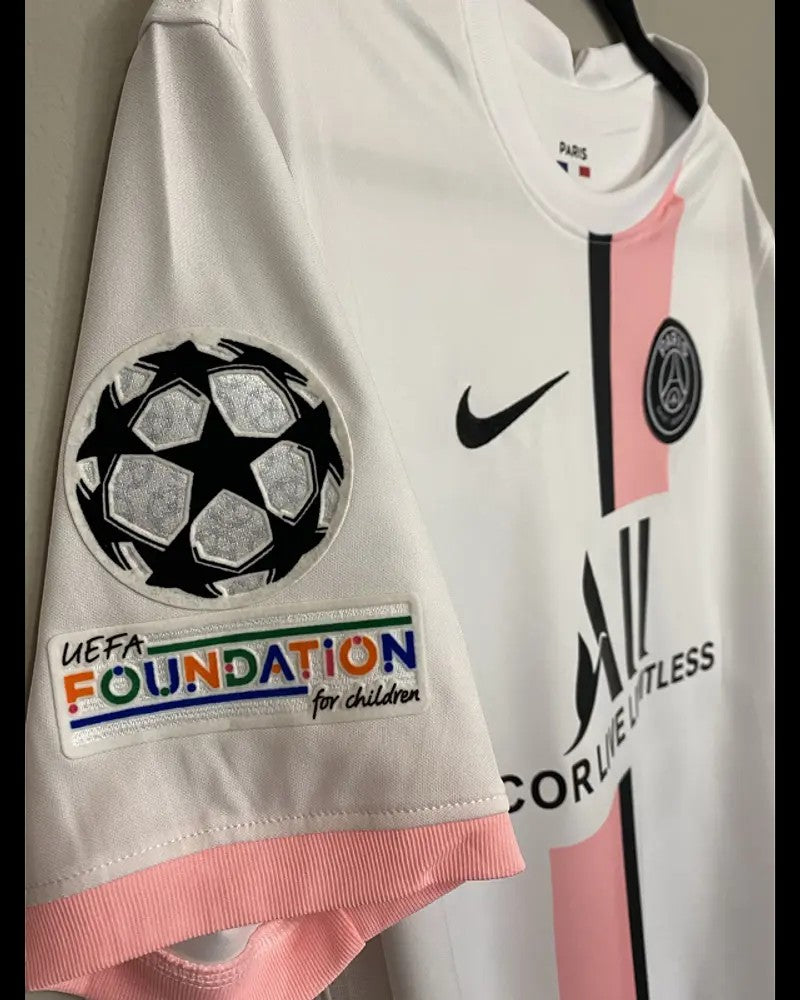 Neymar Jr. 10 PSG Away 2021/22 Champions League retro football shirt