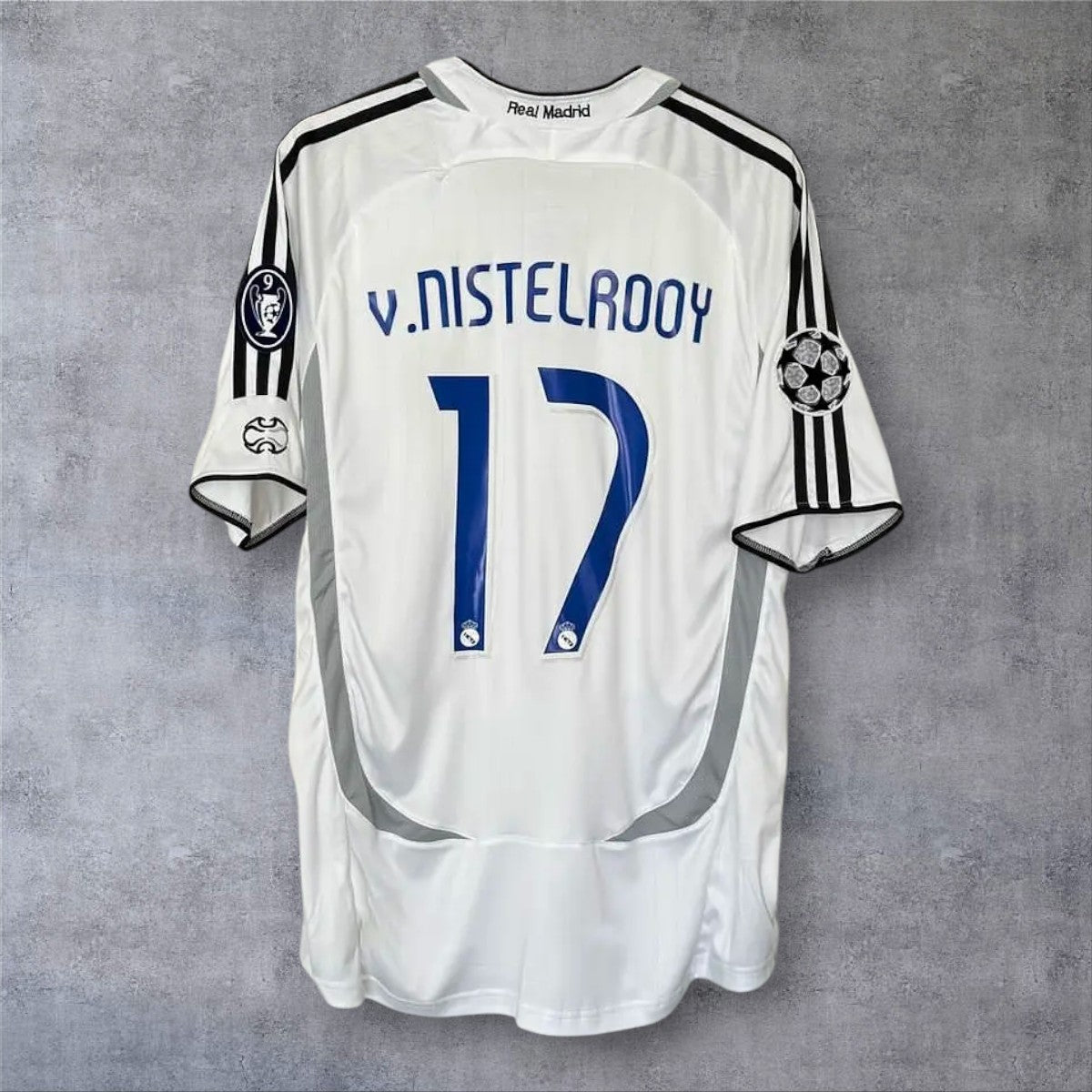 v. Nistelrooy 17 - Real Madrid 2006/2007 Home Champions League