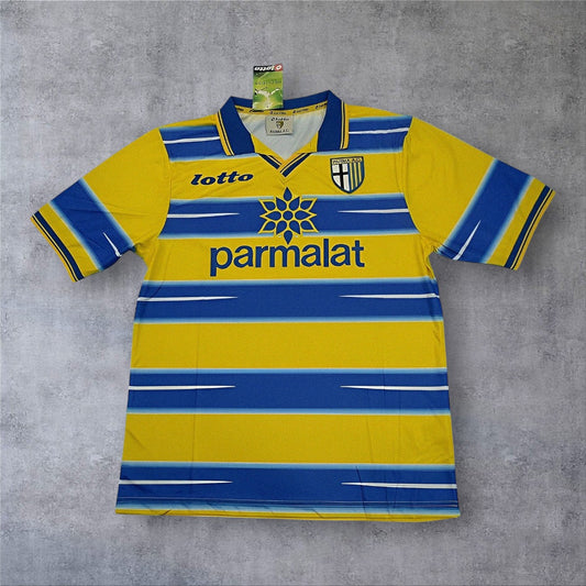 Veron 11 Parma Home 1998/99 retro football shirt