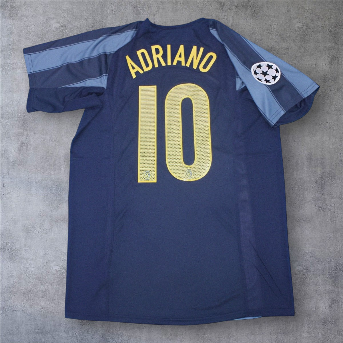 Adriano 10 Inter Third Kit 2004/05 Champions League