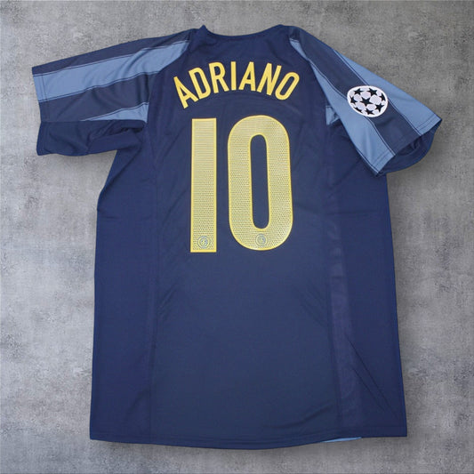 Adriano 10 - Inter Third Kit 2004/05 Champions League