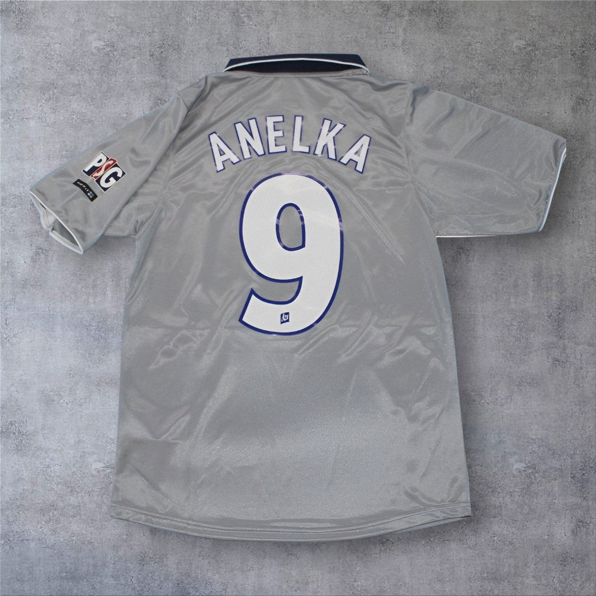 Anelka 9 PSG Away 1999/00 Ligue 1 retro football shirt