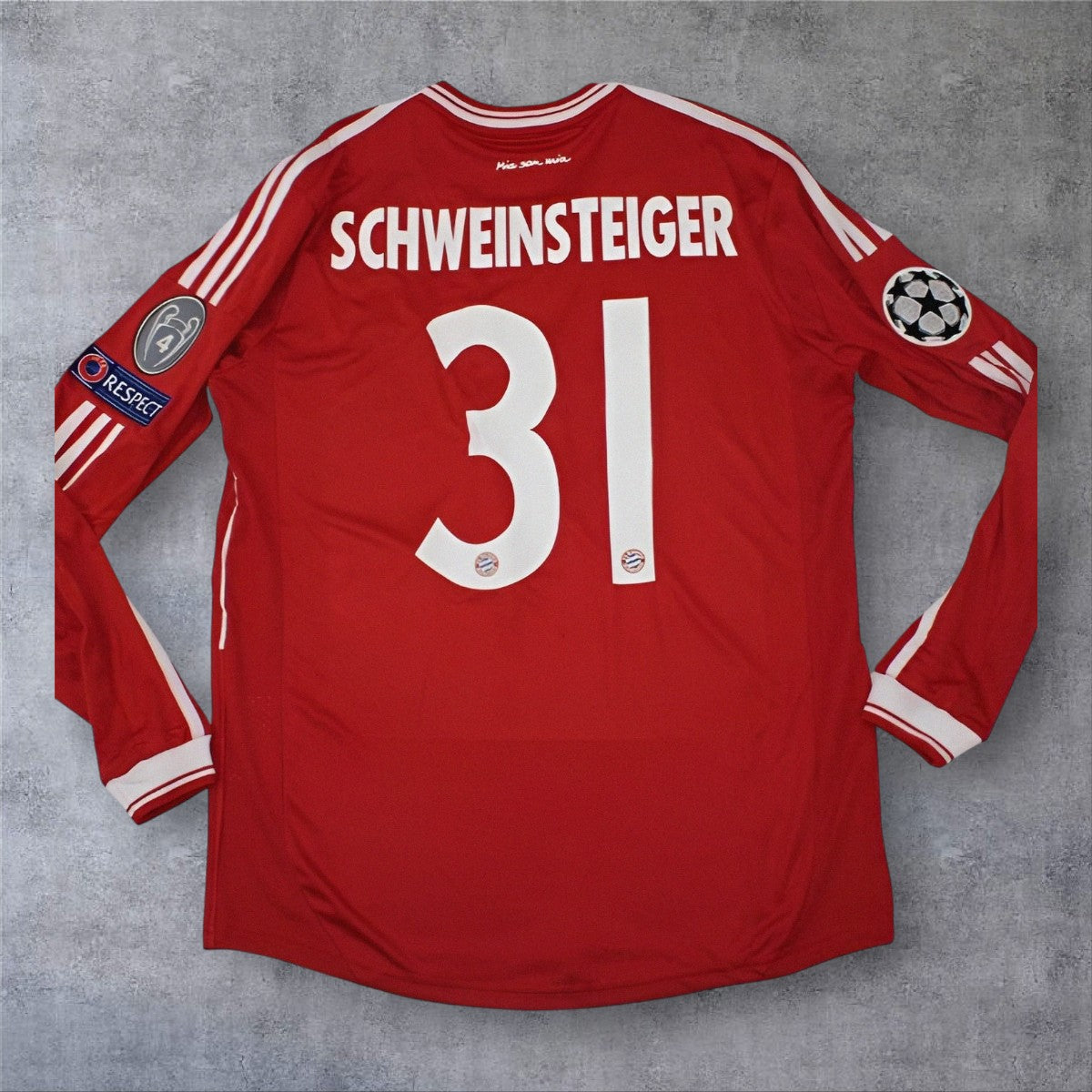 Schweinsteiger 31 - Bayern Home 2012/13 Champions League Final