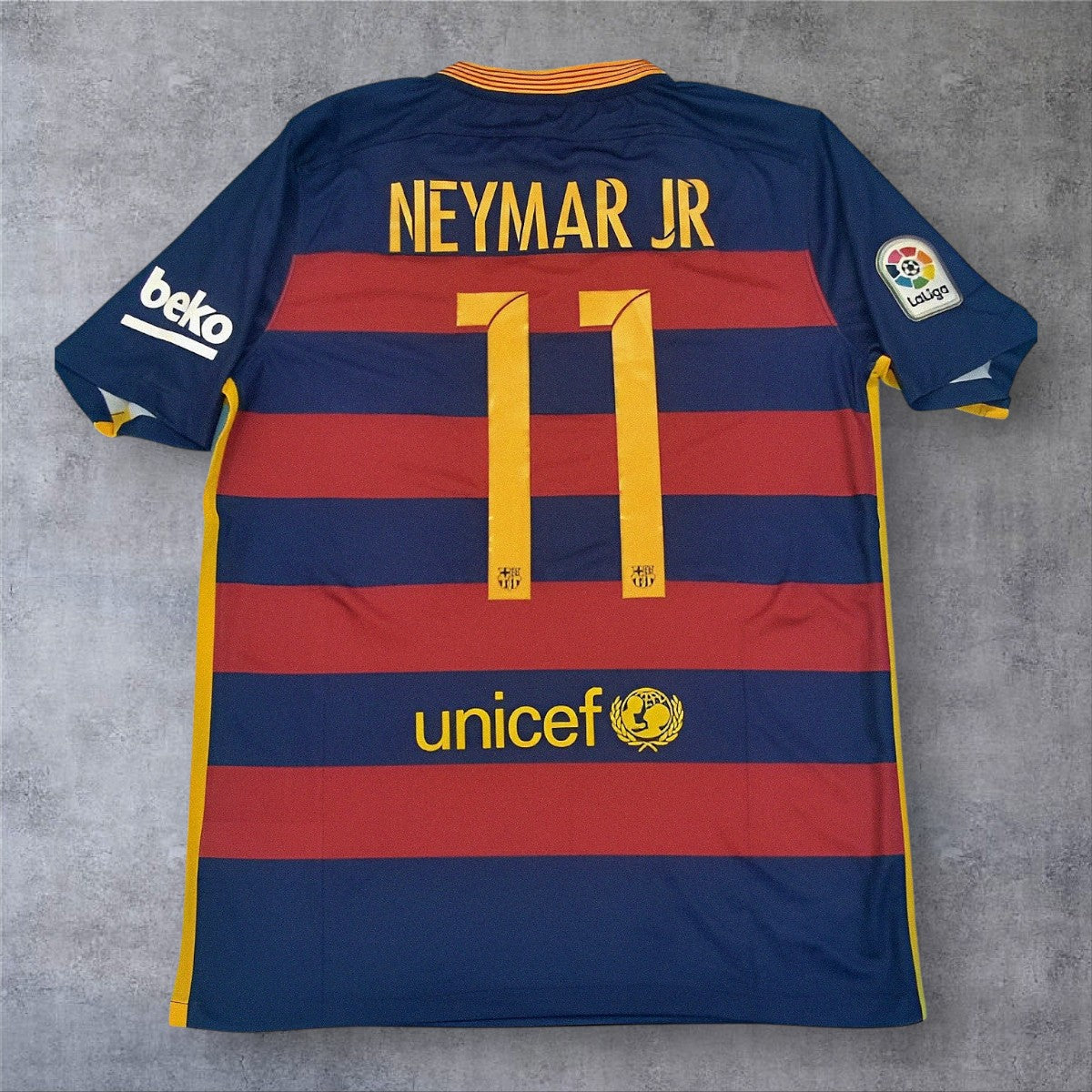 Neymar Jr 11 - Barcelona Home 2015/16 La Liga