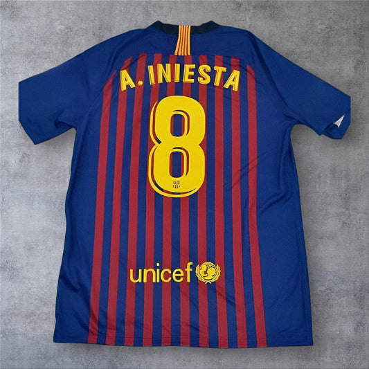 Iniesta 8 - Barcelona Home 2018/19 Champions League