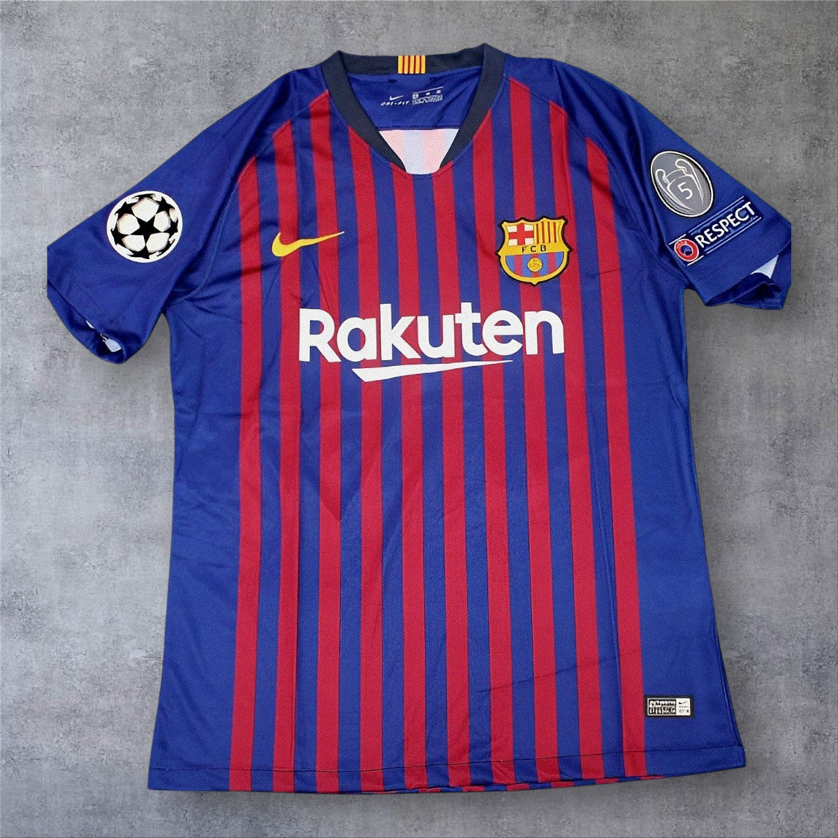 Iniesta 8 - Barcelona Home 2018/19 Champions League