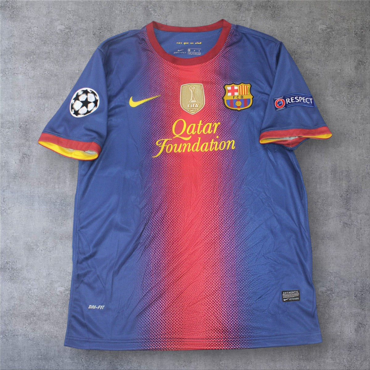 Messi 10 - Barcelona Home 2012/13 Champions League