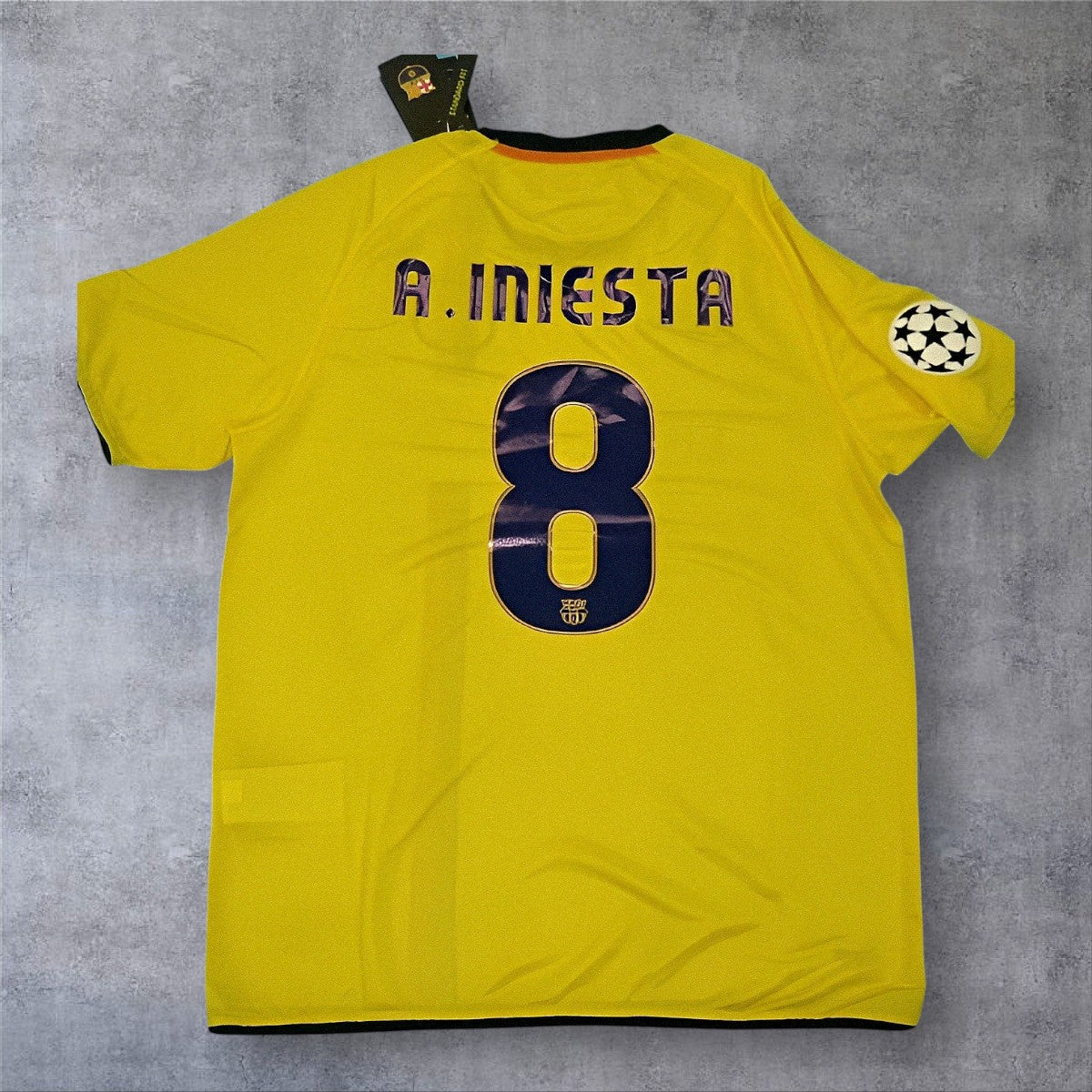 Iniesta 8 - Barcelona Away 2008/09 Champions League