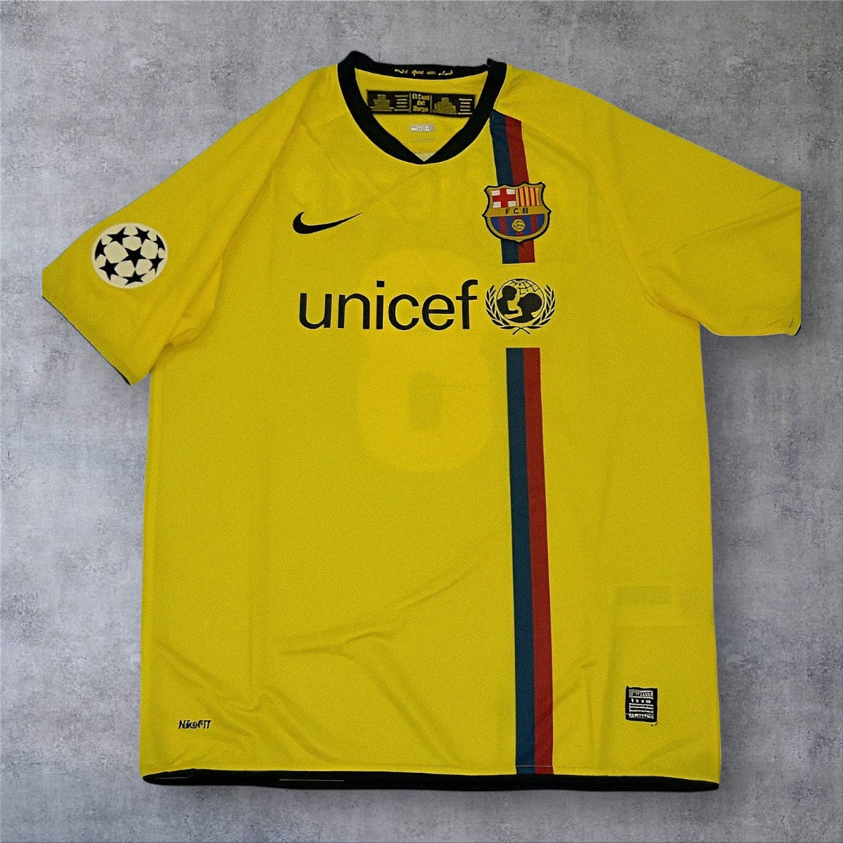 Iniesta 8 - Barcelona Away 2008/09 Champions League