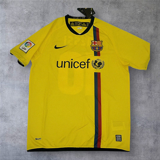 Messi 10 Barcelona Away 2008/09 La Liga retro football shirt