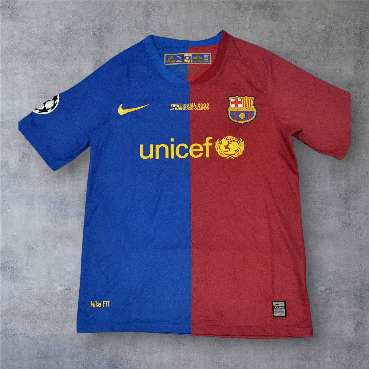 Dani Alves 20 - Barcelona Home 2008/09 Champions League Final