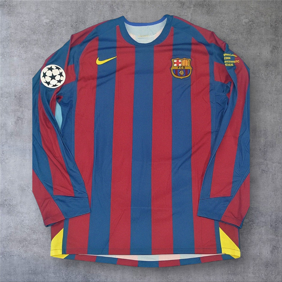 Eto'o 9 -Barcelona Home 2006 Final Champions League