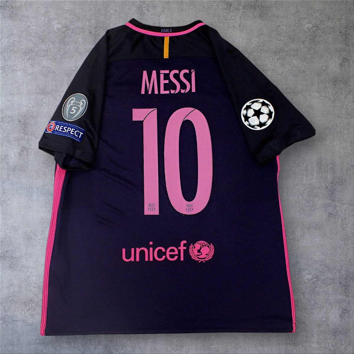 Messi 10 - Barcelona Away 2016/17 Champions League