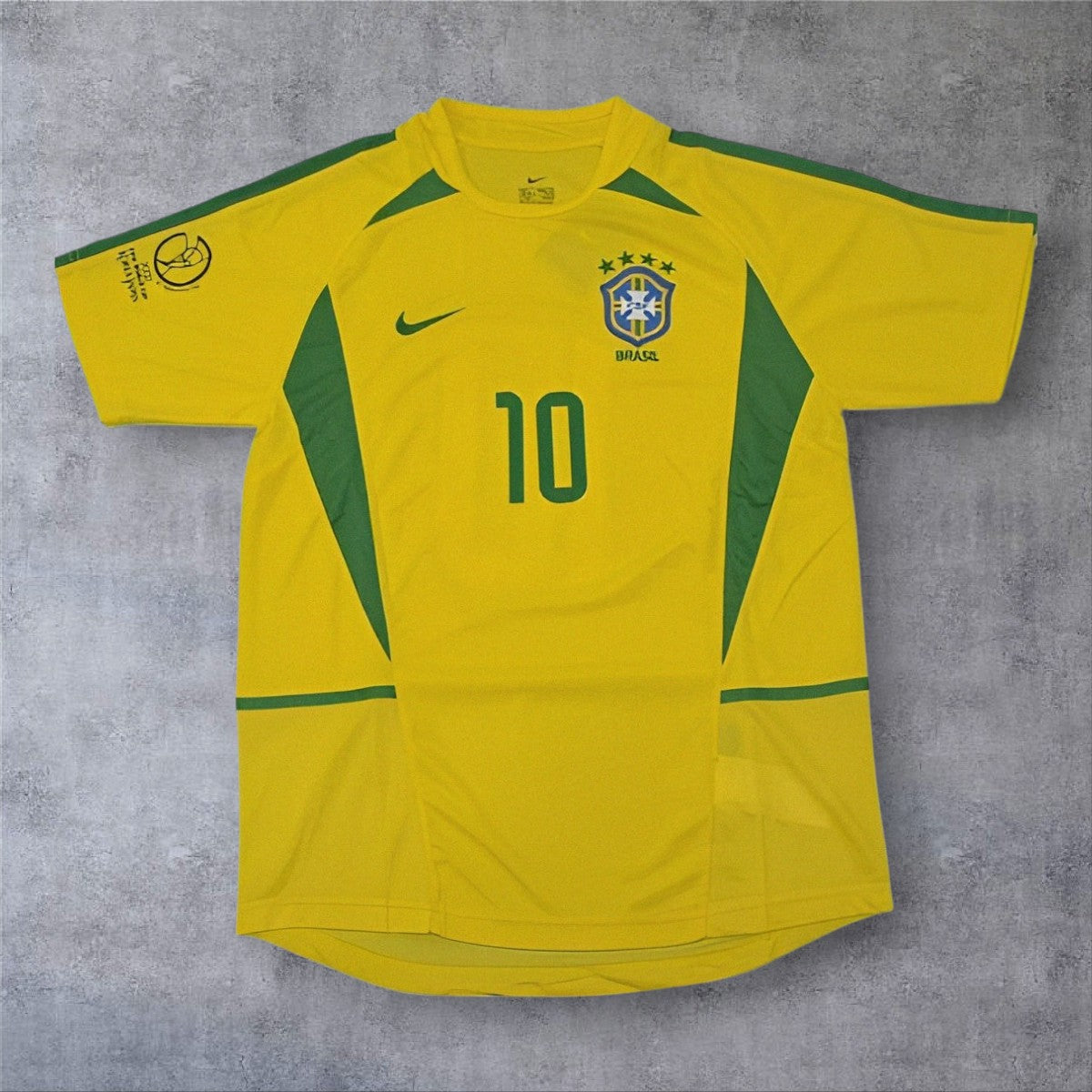 Rivaldo 10 - Brazil Home 2002 World Cup