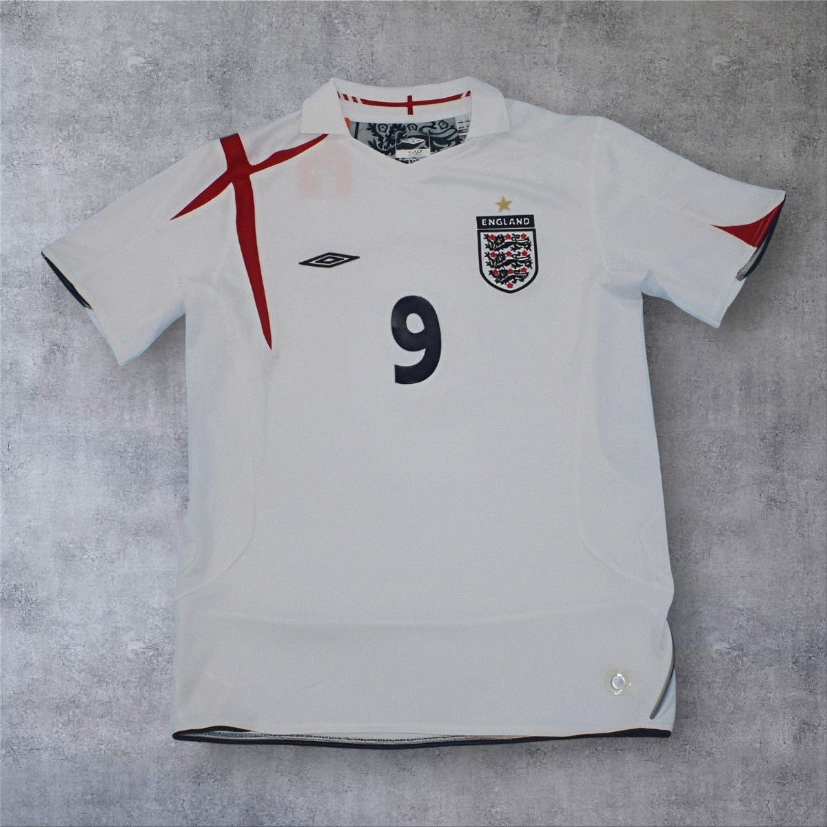 Rooney 9 - England Home 2006 World Cup