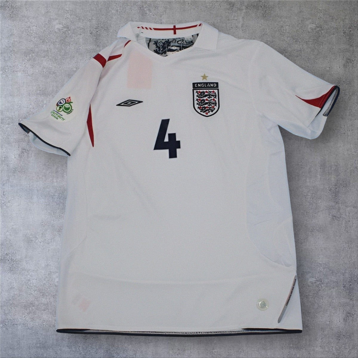 Gerrard 4 - England Home 2006 World Cup