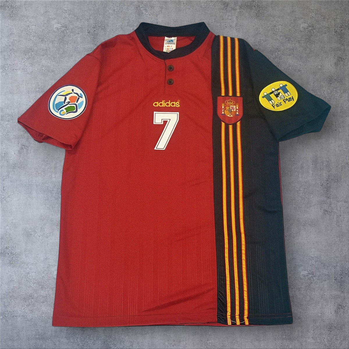 Raul 7 - Spain Home 1996 Euro