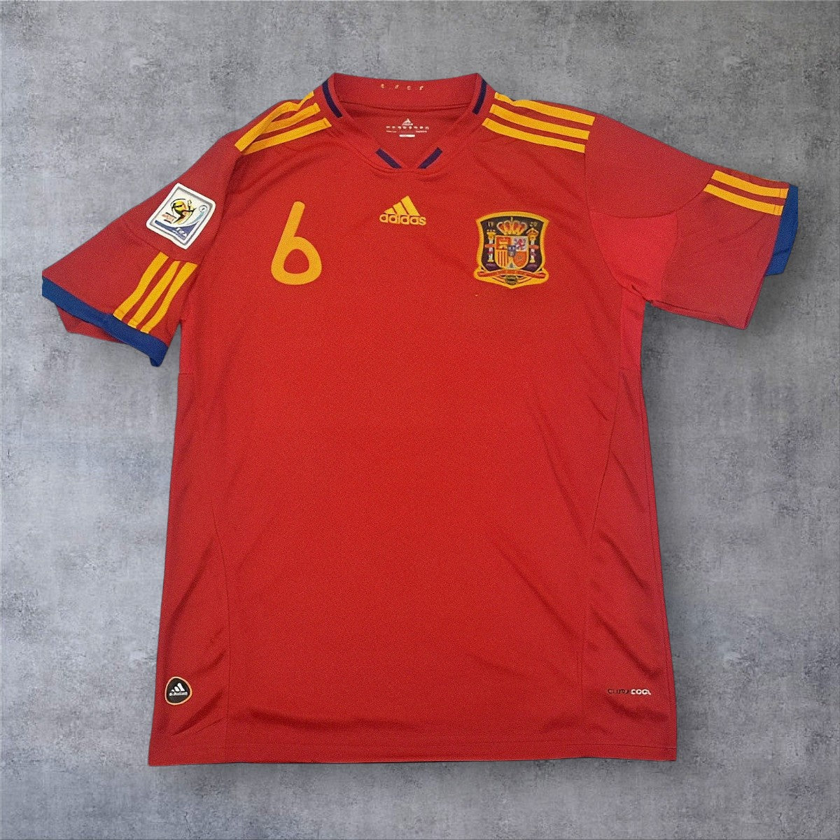 Iniesta 6 - Spain Home 2010 World Cup