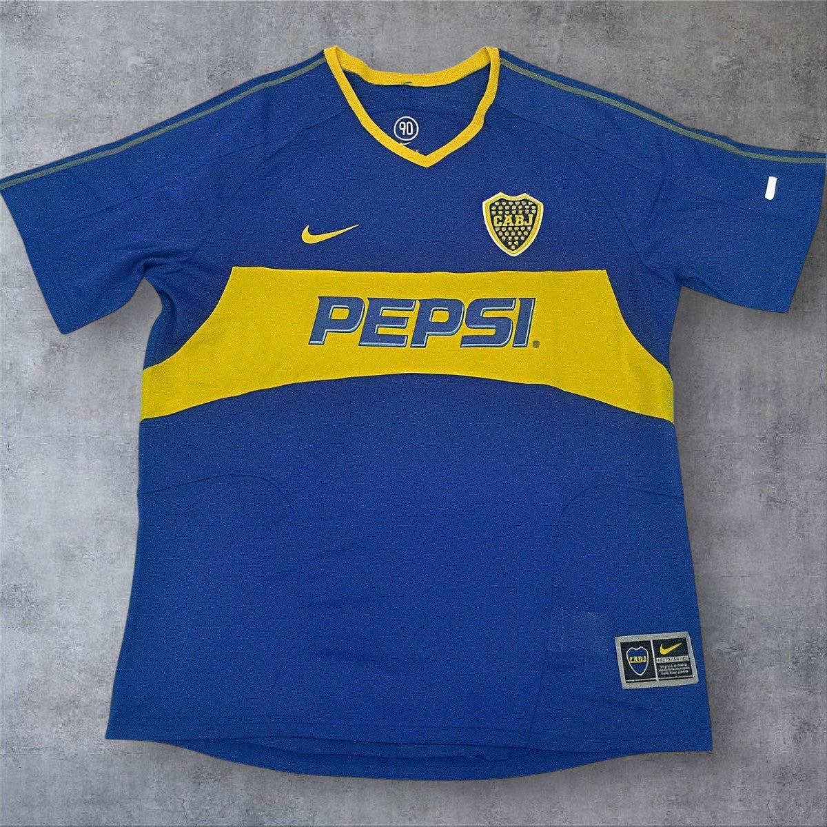 Tevez 11 Boca Juniors Home 2003/04 retro football shirt