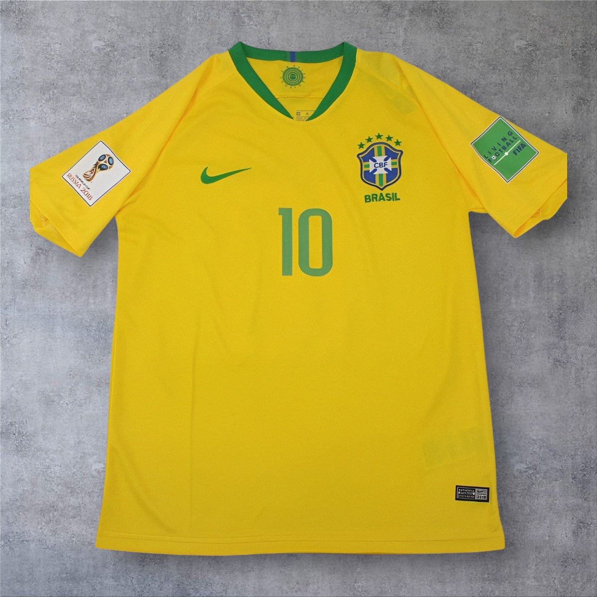 Neymar Jr - Brazil Home 2018 World Cup
