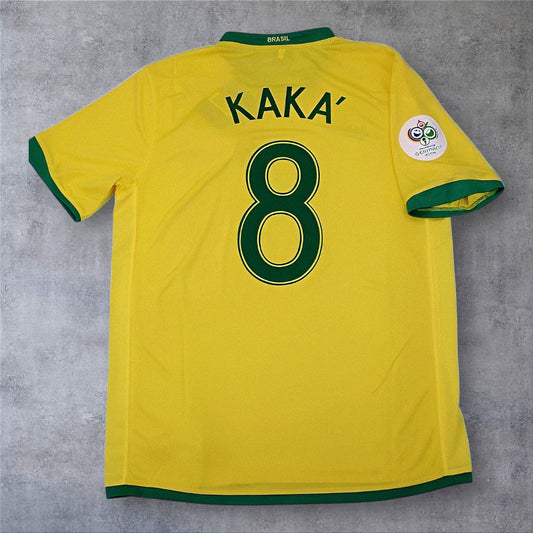 Kaká 8 - Brazil Home 2006 World Cup