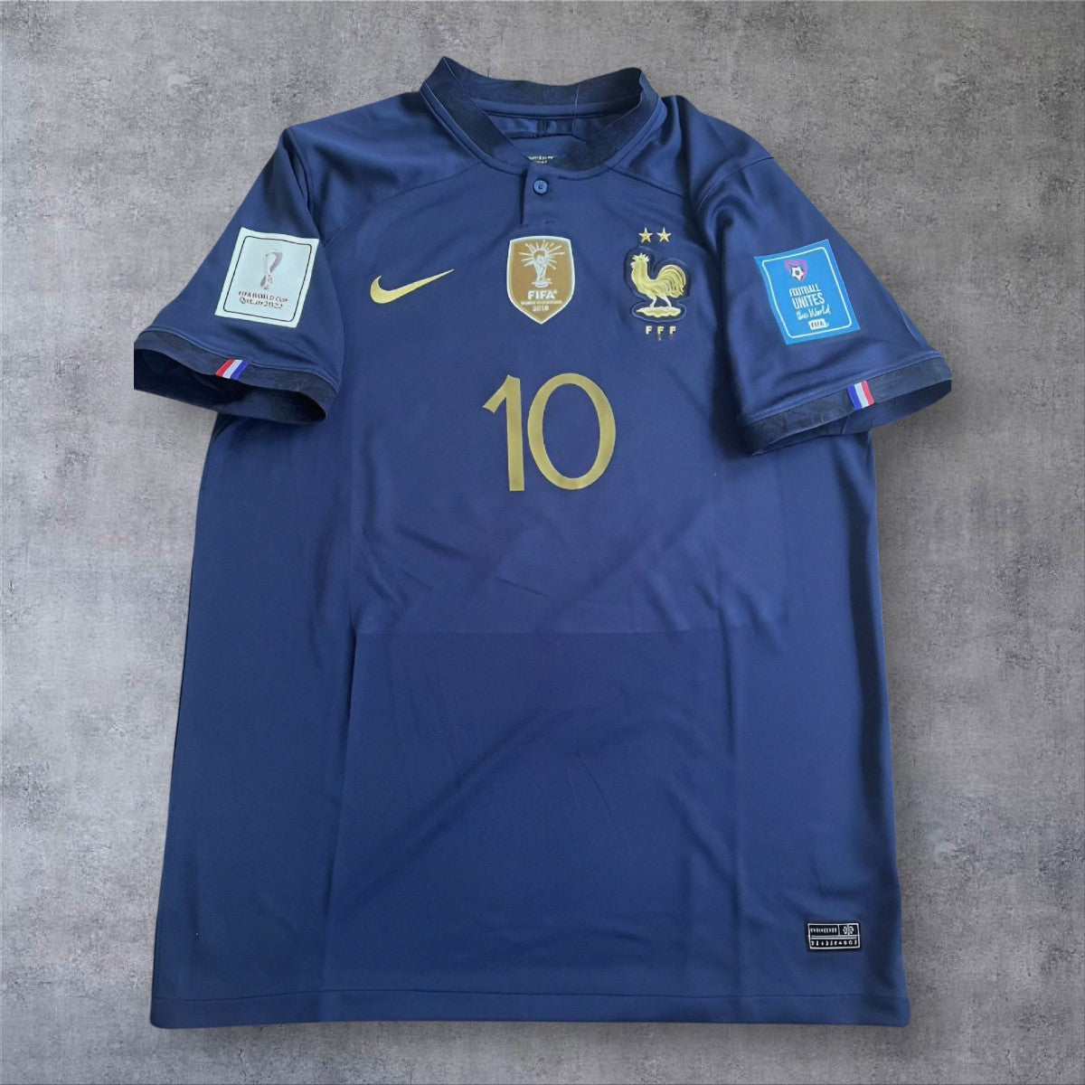 Mbappé 10 - France Home 2022 World Cup