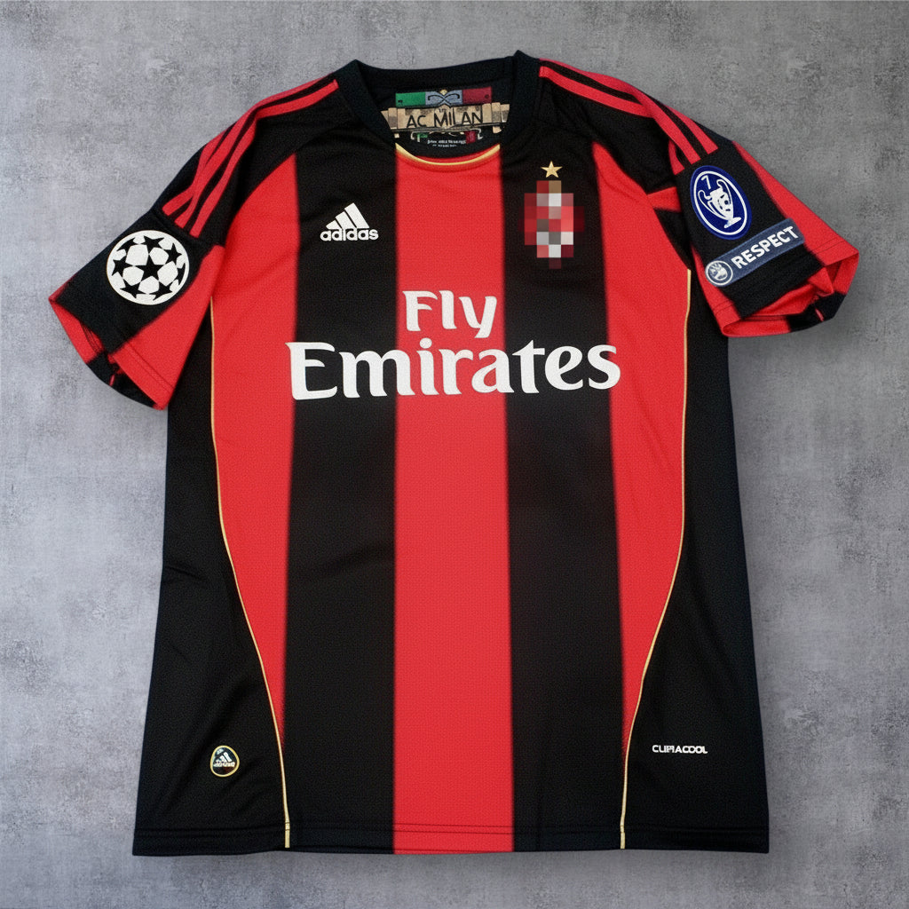 Ronaldinho 80 - Milan Home 2010/11 Champions League