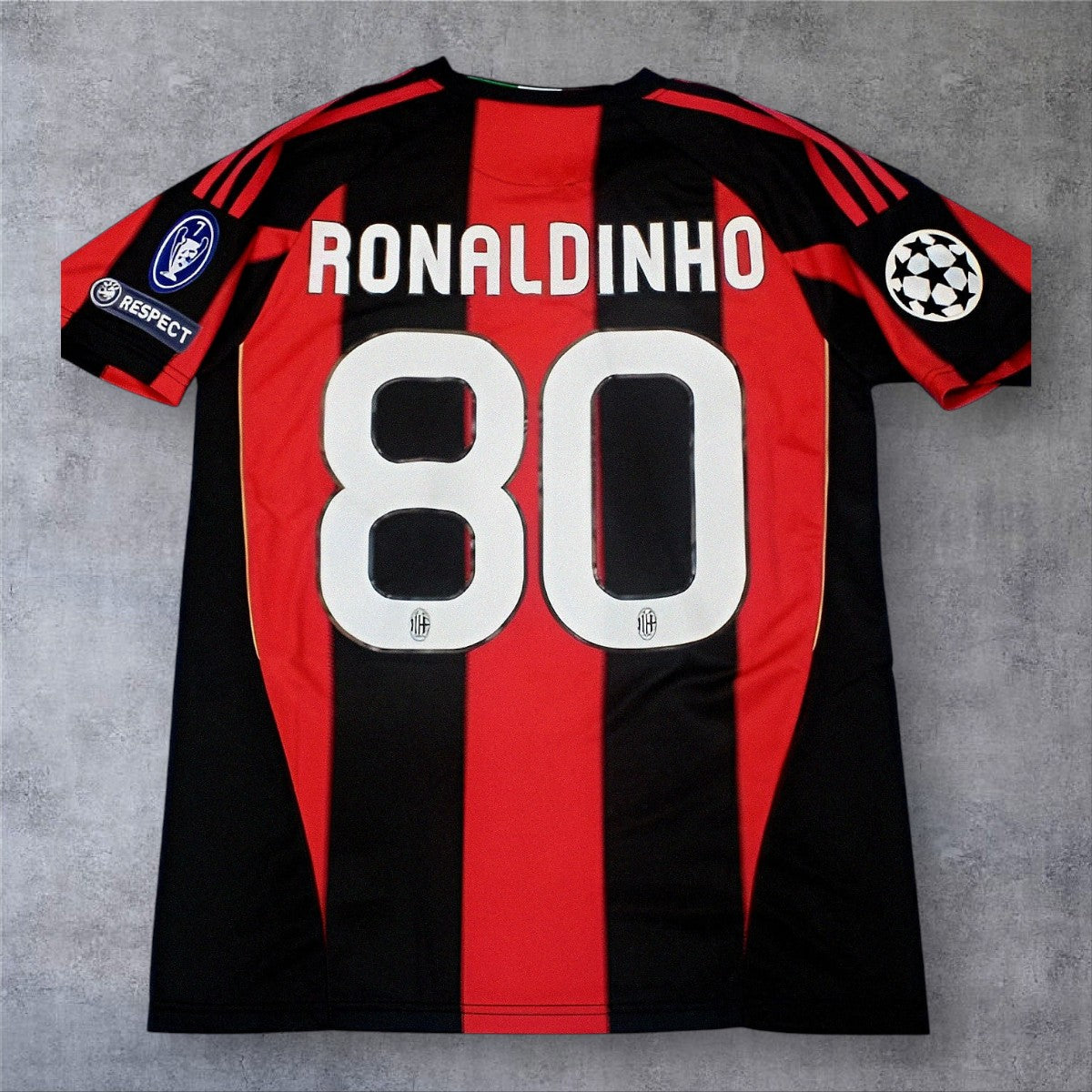 Ronaldinho 80 - Milan Home 2010/11 Champions League