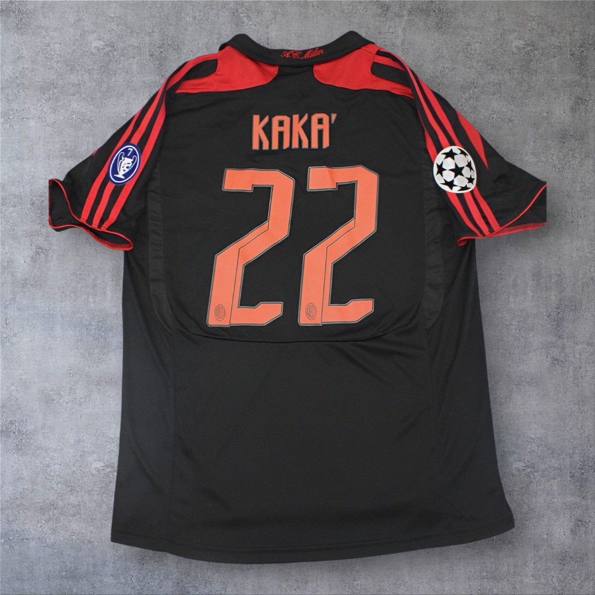 Kaká 22 - Milan Third Kit 2007/08 Champions League