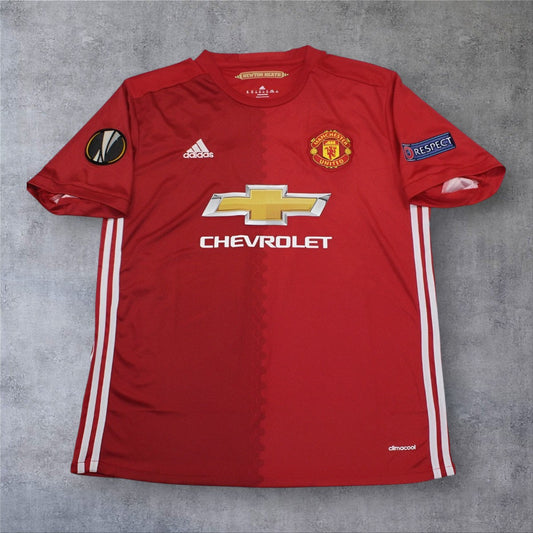 Ibrahimovic 9 Manchester United Europa League retro football shirt