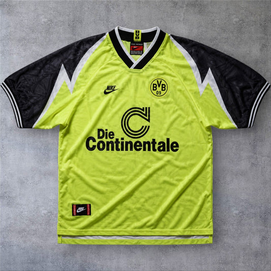 Ricken 18 Borussia Dortmund Home 1995/96 retro football shirt