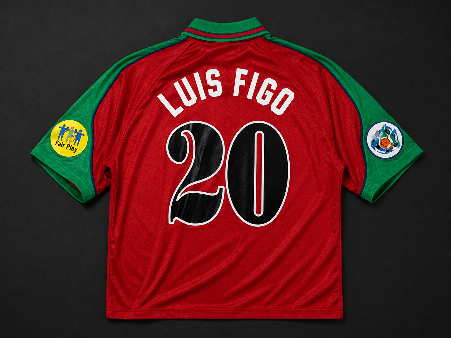 Figo 20 - Portugal Home 1996 Euro
