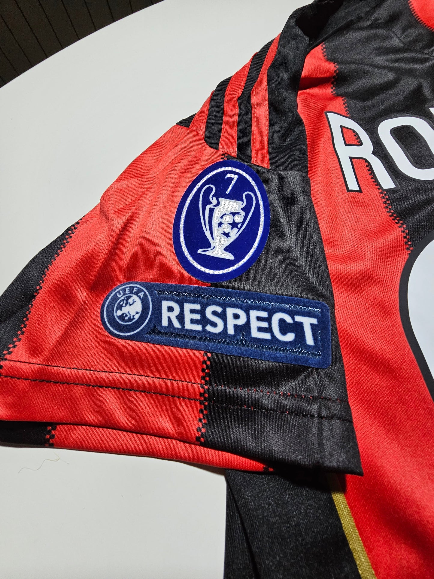 Ronaldinho 10 2010/2011 Home Champions League retro football shirt