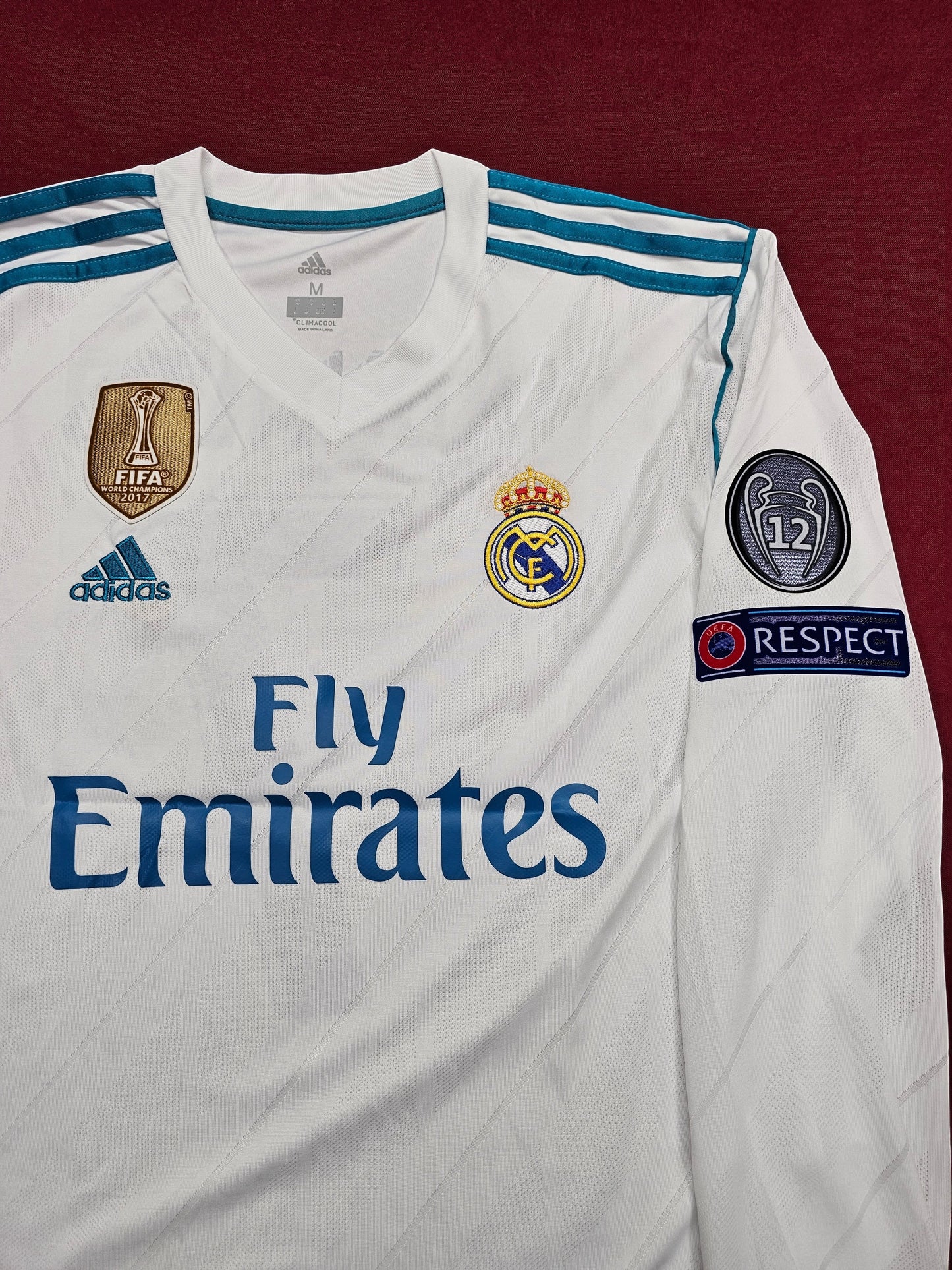 Ronaldo 7 - Real Madrid 2017/2018 Home Champions League