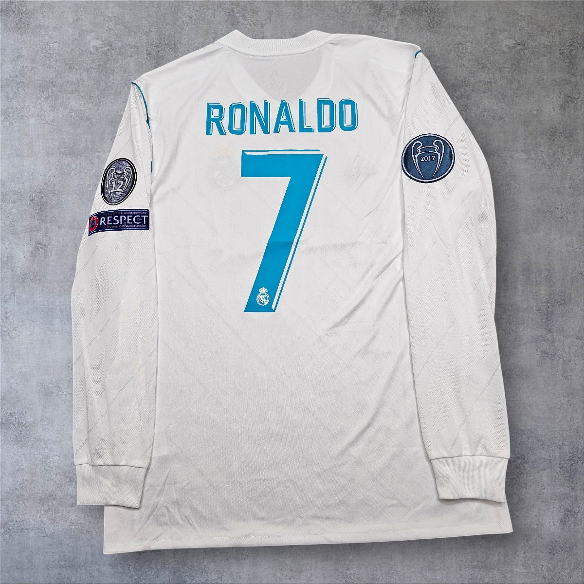 Ronaldo 7 - Real Madrid 2017/2018 Home Champions League