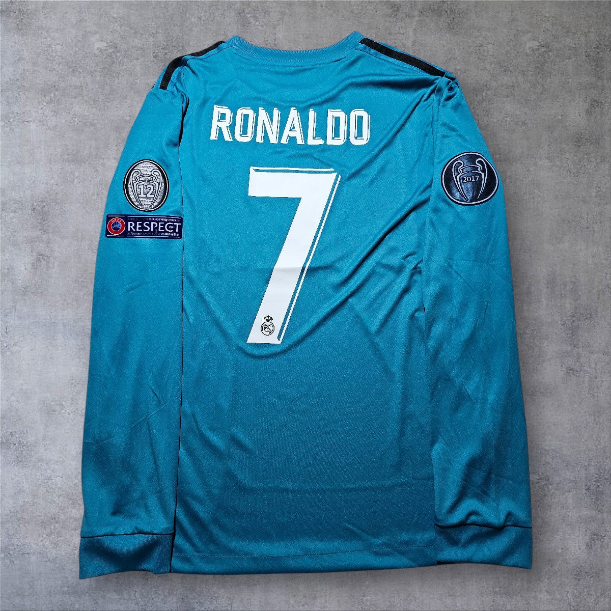 Ronaldo 7 - Real Madrid 2017/2018 Third Kit Champions League
