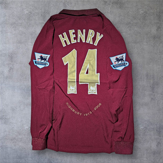 Henry 14 - Arsenal Away 2005/06 Premier League