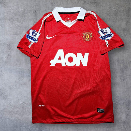 Nani 17 Manchester United Home 2010/2011 Premier League retro football shirt