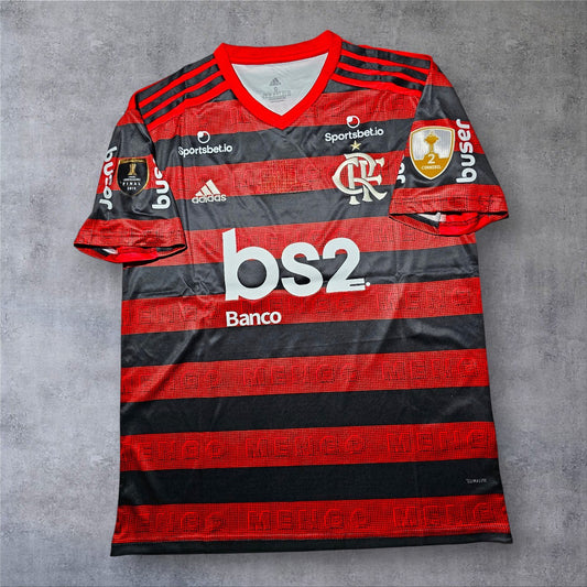Gabigol 9 Flamengo Home 2018/19 Libertadores Final retro football shirt