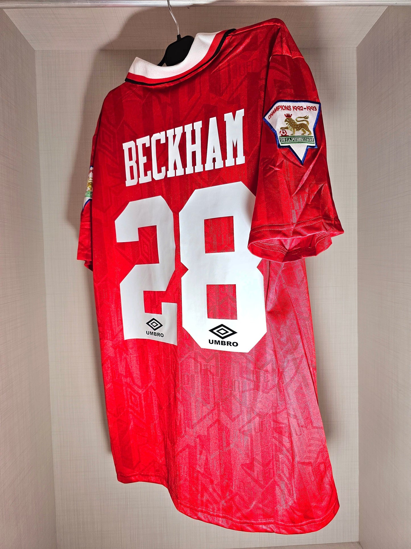 Beckham 28 - Manchester United 1993/1994  Premier League
