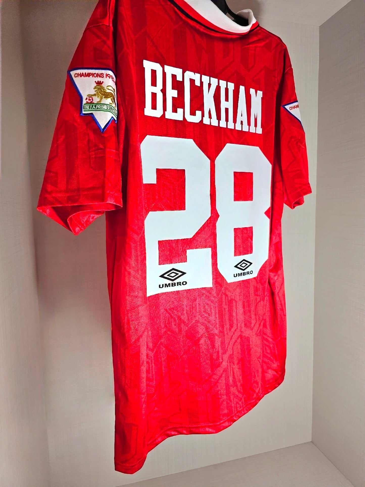 Beckham 28 - Manchester United 1993/1994  Premier League
