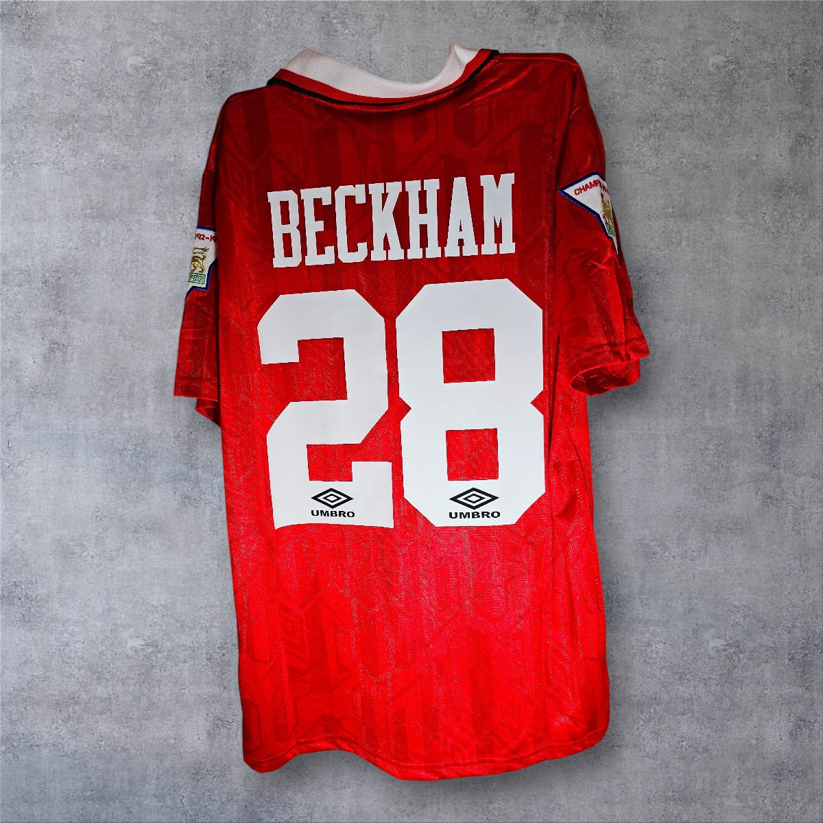 Beckham 28 - Manchester United 1993/1994  Premier League