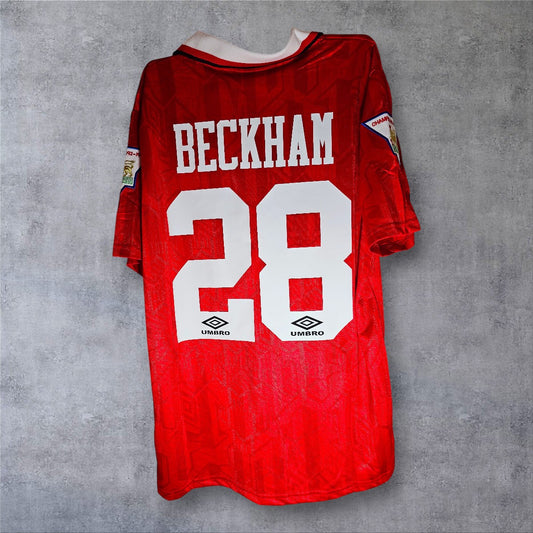 Beckham 28 - Manchester United 1993/1994  Premier League