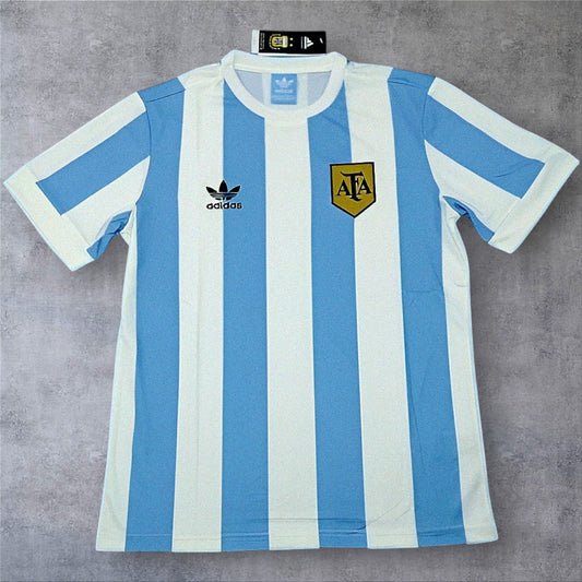 Kempes 10 Argentina Home 1978 retro football shirt