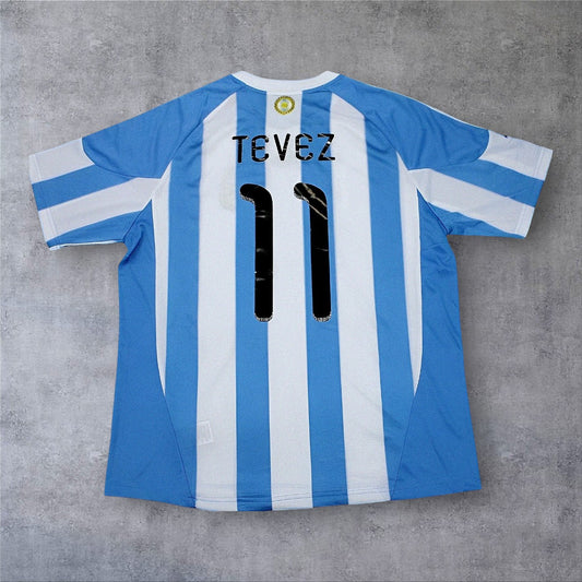 Tevez 11 - Argentina Home 2010 World Cup