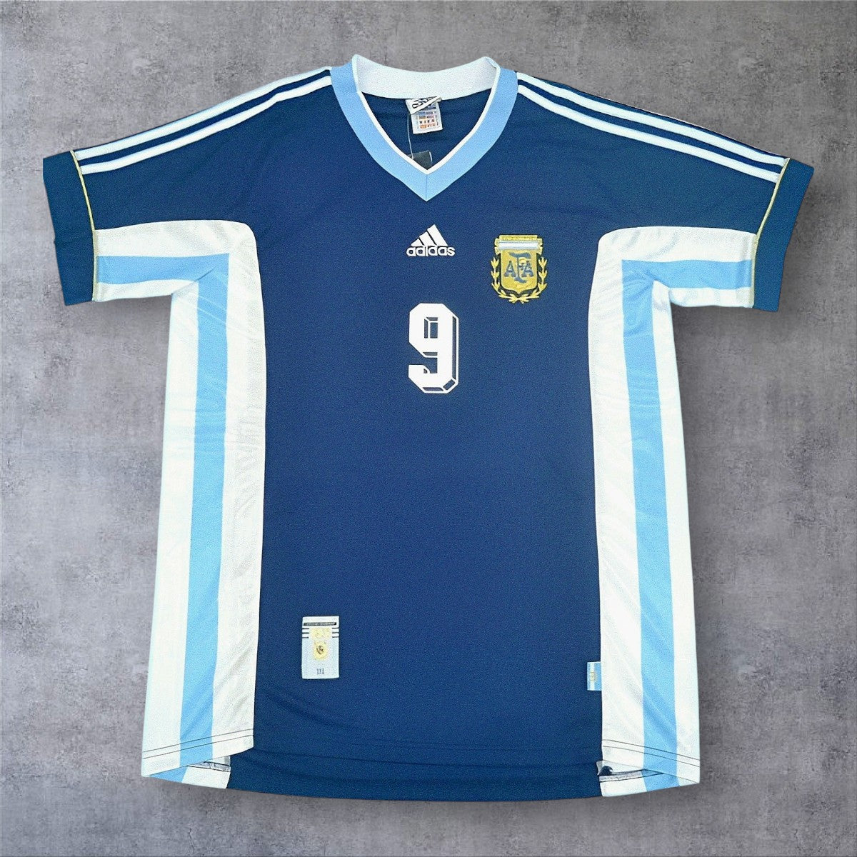Batistuta 9 - Argentina Away 1998 World Cup