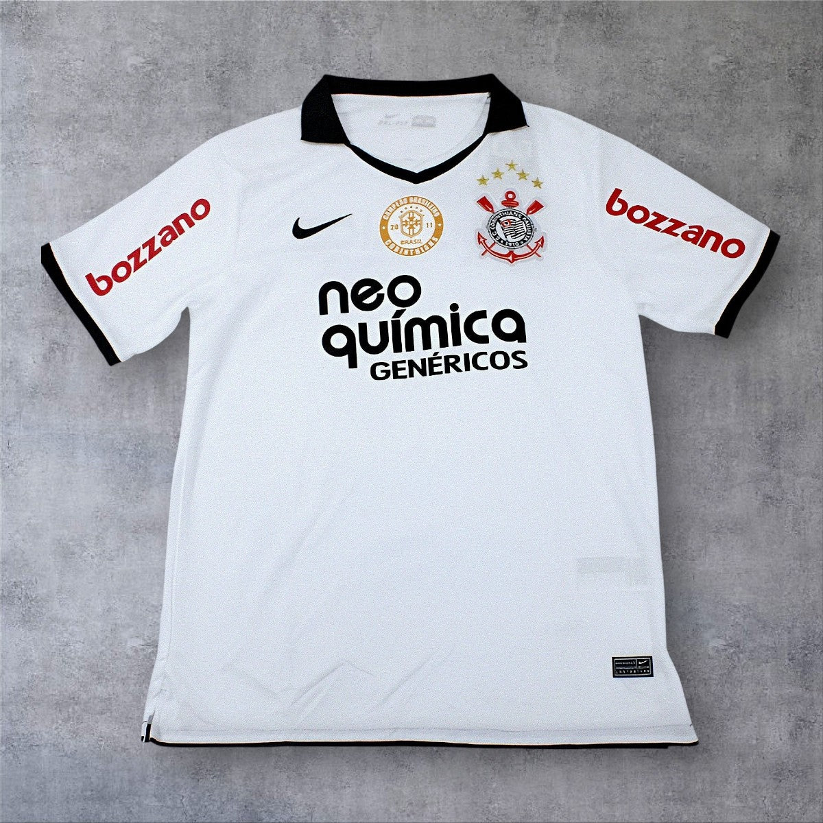 Adriano 10 Corinthians Home 2010/11 Brasileirão retro football shirt