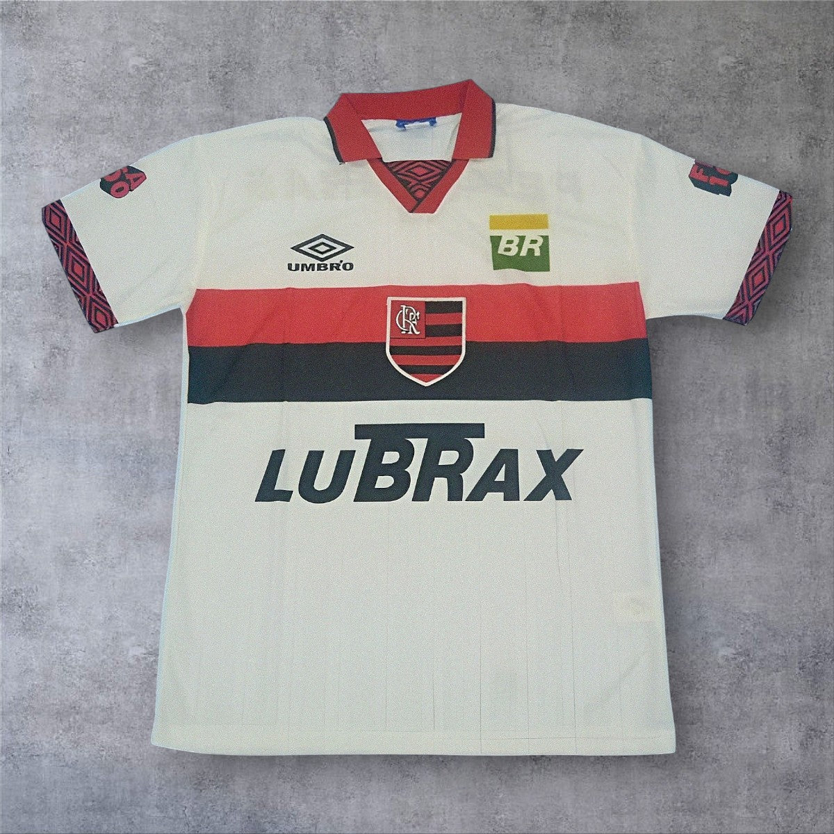 Bebeto 7 Flamengo Away 1995/96 retro football shirt
