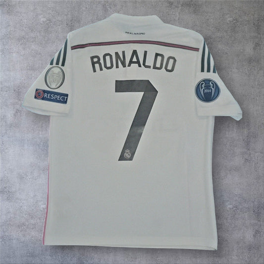 Ronaldo 7 - Real Madrid Home 14/15 Champions League