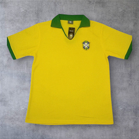 Garrincha 7 Brazil Home 1957 retro football shirt